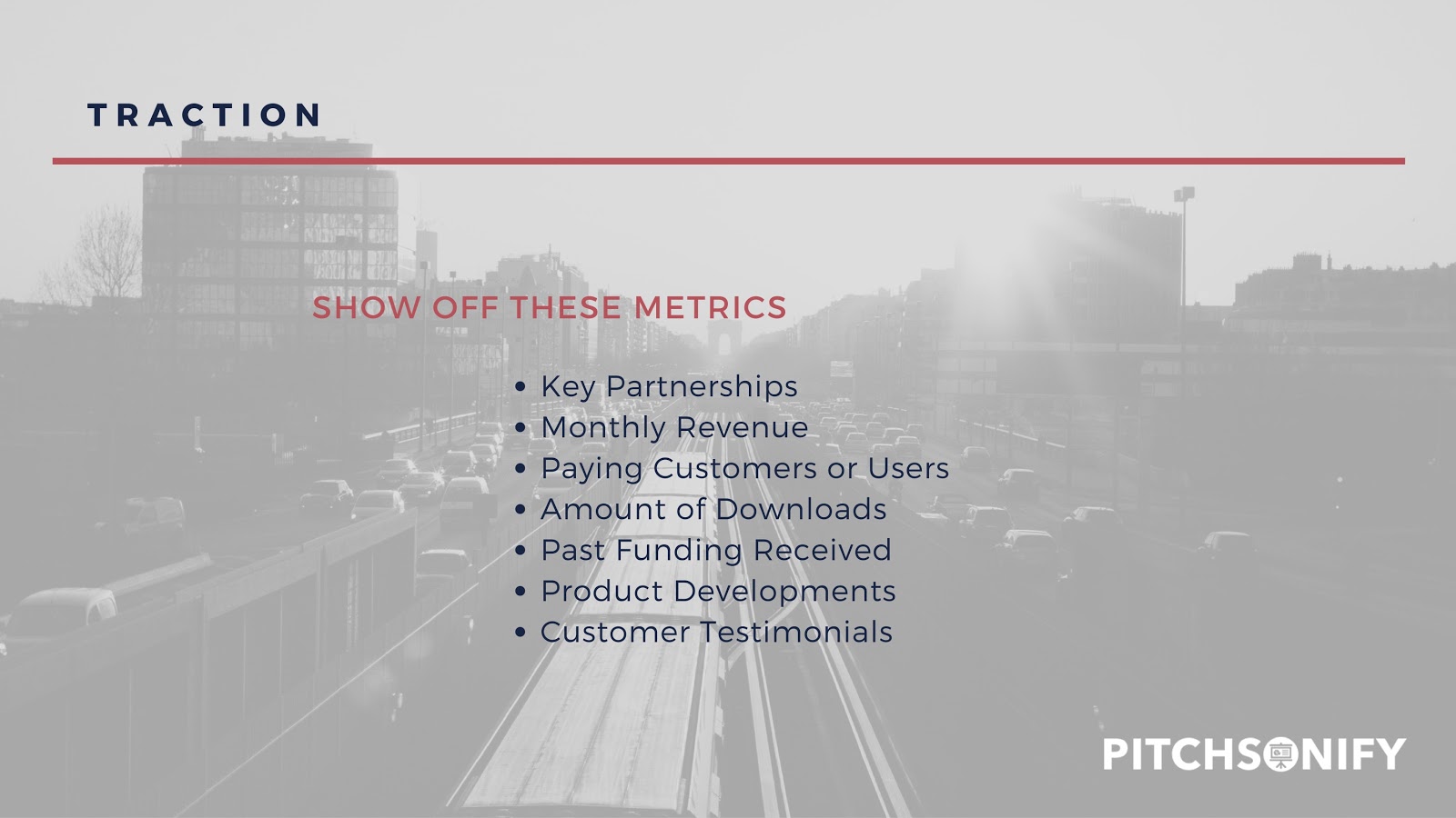 Pitch Deck Slides | Traction